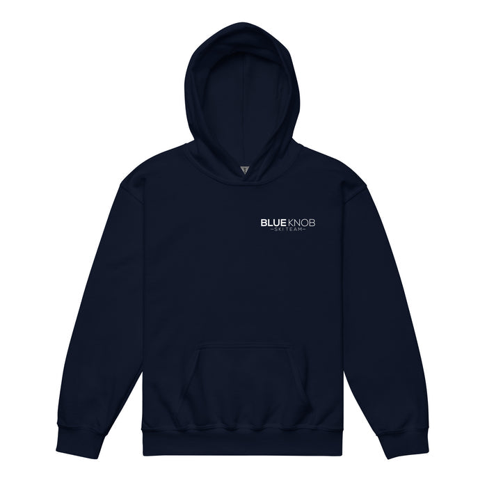 Junior Cotton Hoodie - Blue Knob