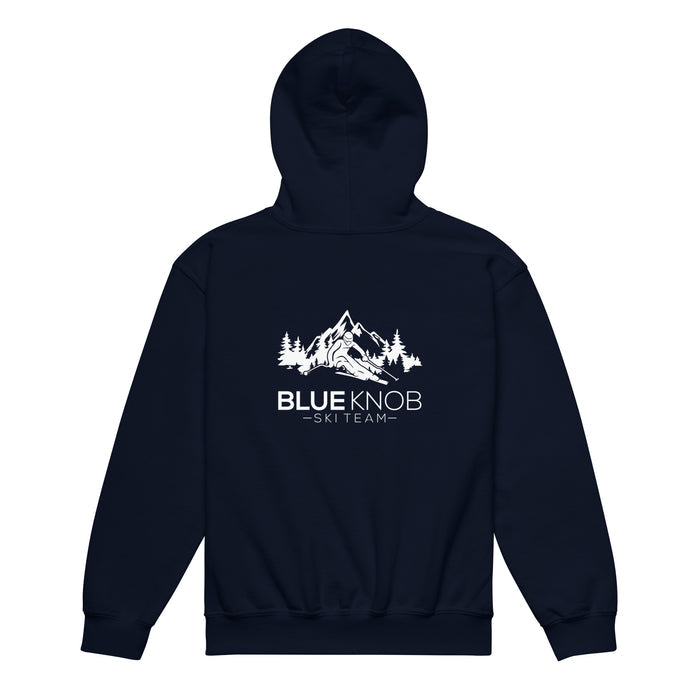 Junior Cotton Hoodie - Blue Knob