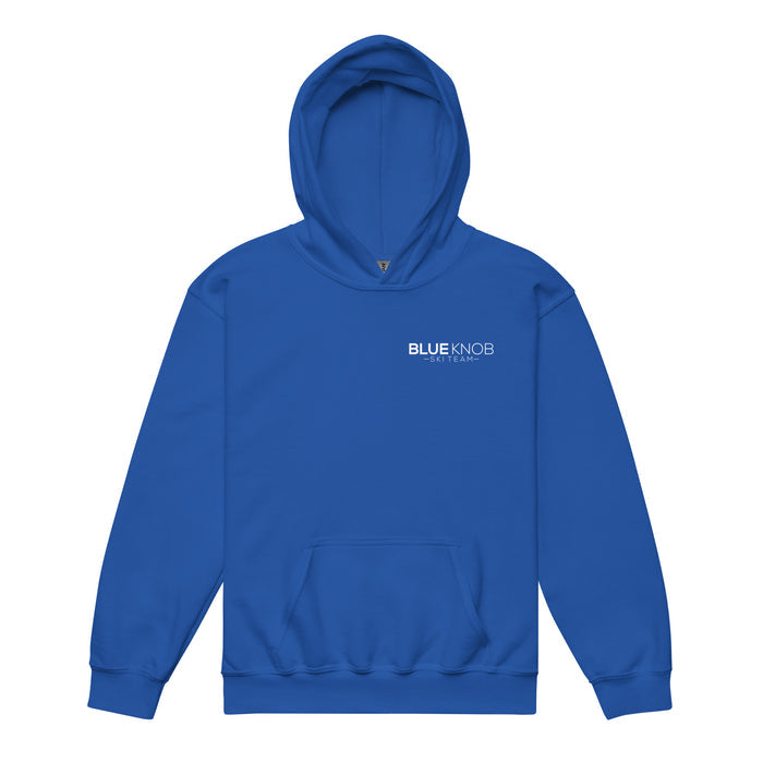 Junior Cotton Hoodie - Blue Knob