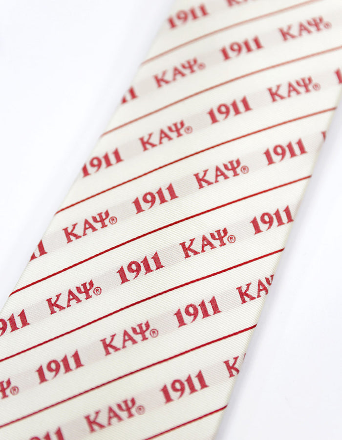 Kappa Letter Neck Tie