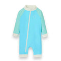KiETLA® Otroške daljše enodelne kopalke Blue/Striped Ki ET LA