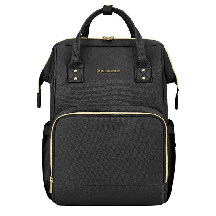 KikkaBoo® Previjalni nahrbtnik Siena Black & Gold 2025 KikkaBoo
