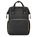 KikkaBoo® Previjalni nahrbtnik Siena Black & Gold 2025 KikkaBoo
