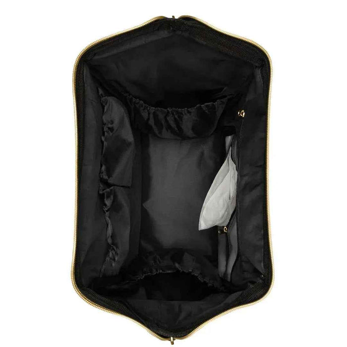 KikkaBoo® Previjalni nahrbtnik Siena Black & Gold 2025 KikkaBoo