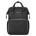 KikkaBoo® Previjalni nahrbtnik Siena Black & Silver 2025 KikkaBoo