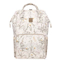 KikkaBoo® Previjalni nahrbtnik Siena Luxe Secret Garden Beige KikkaBoo