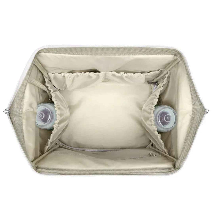 KikkaBoo® Previjalni nahrbtnik Siena Luxe Secret Garden Beige KikkaBoo