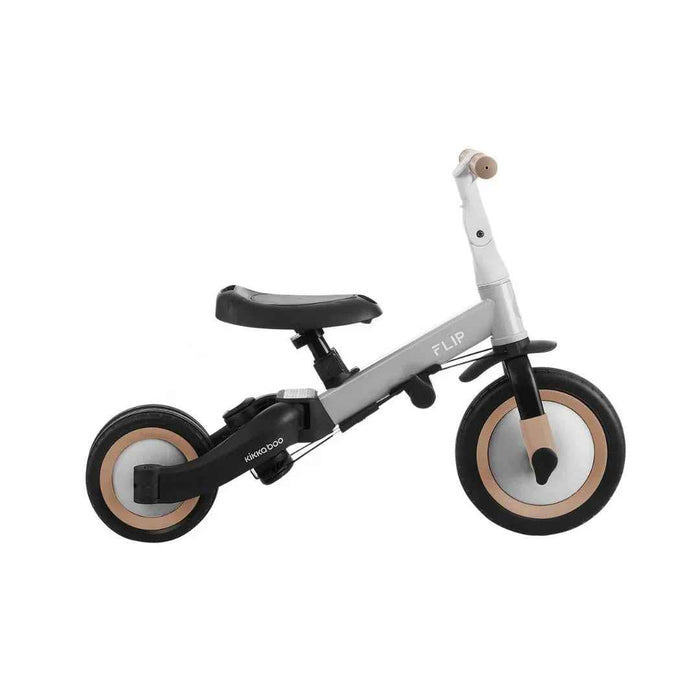 KikkaBoo® Otroški tricikel 5in1 Flip + GRATIS čelada Grey KikkaBoo