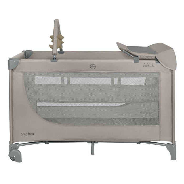 KikkaBoo® Prenosna posteljica 2 levels 125x65 So Gifted PLUS Beige 2026 KikkaBoo