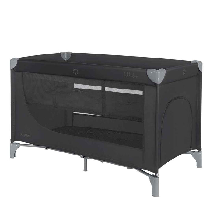 KikkaBoo® Prenosna posteljica 2 levels So Gifted Black 2026 KikkaBoo