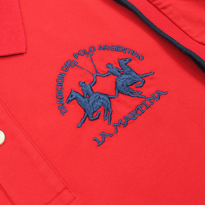 La Martina - Reg Fit SS Polo Shirt in Formula One - Nigel Clare