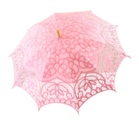 Lace Parasol - Pink