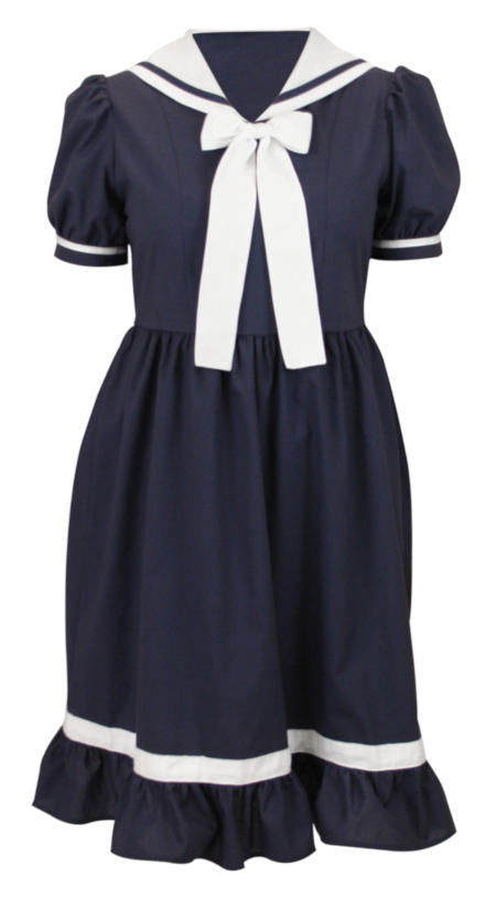 Ladies 1900s Bathing Suit - Navy