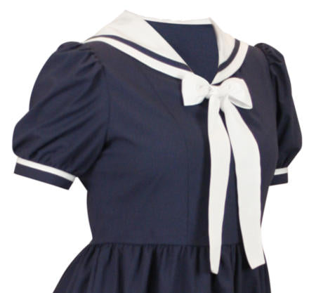 Ladies 1900s Bathing Suit - Navy