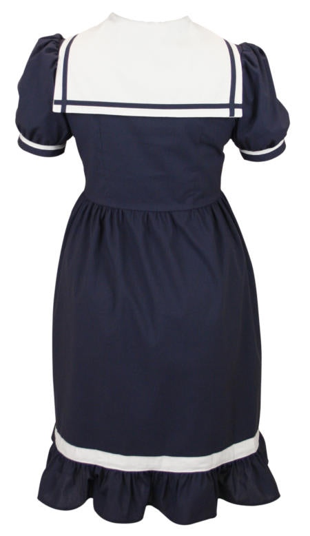 Ladies 1900s Bathing Suit - Navy
