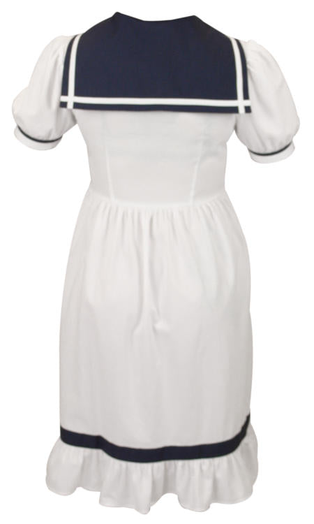 Ladies 1900s Bathing Suit - White