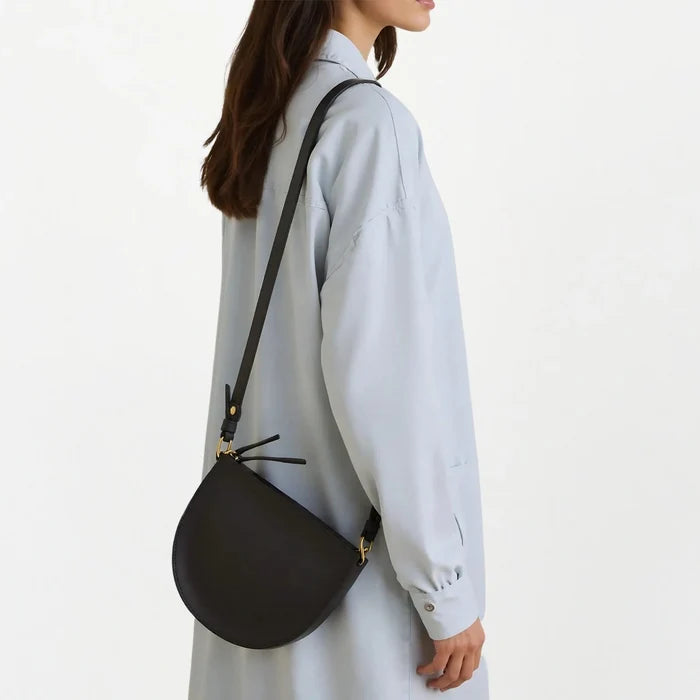 Large Half Moon Bag - Black