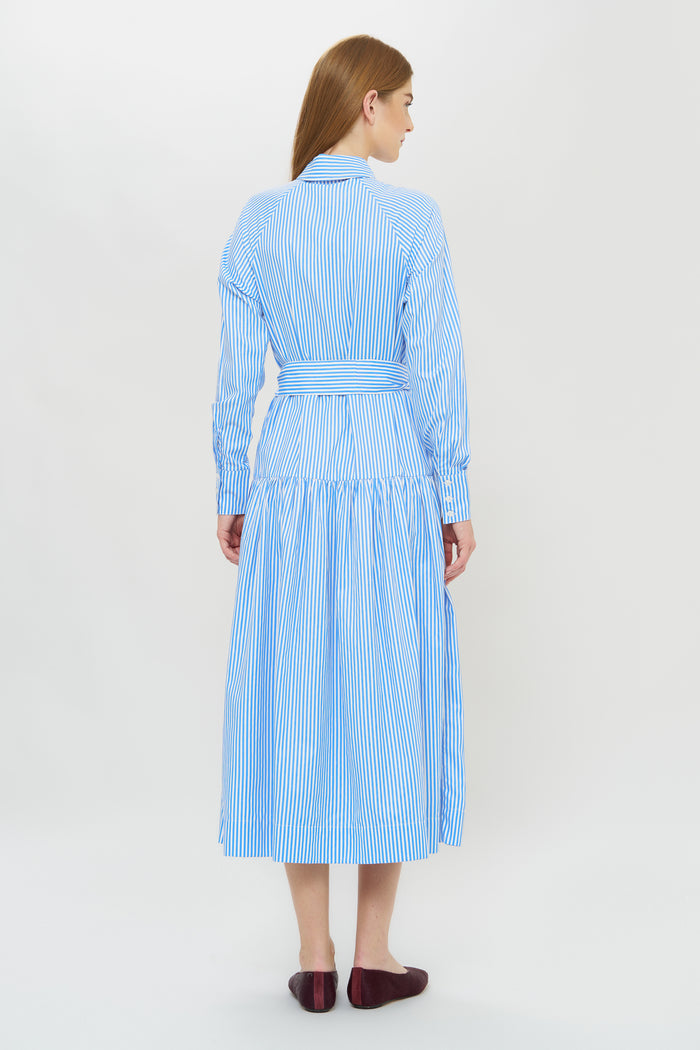 Layla Dress- Surrey Blue