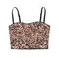 Leopard Print Crop Top fashionnsio