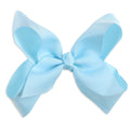 Light Blue Biggie Bow