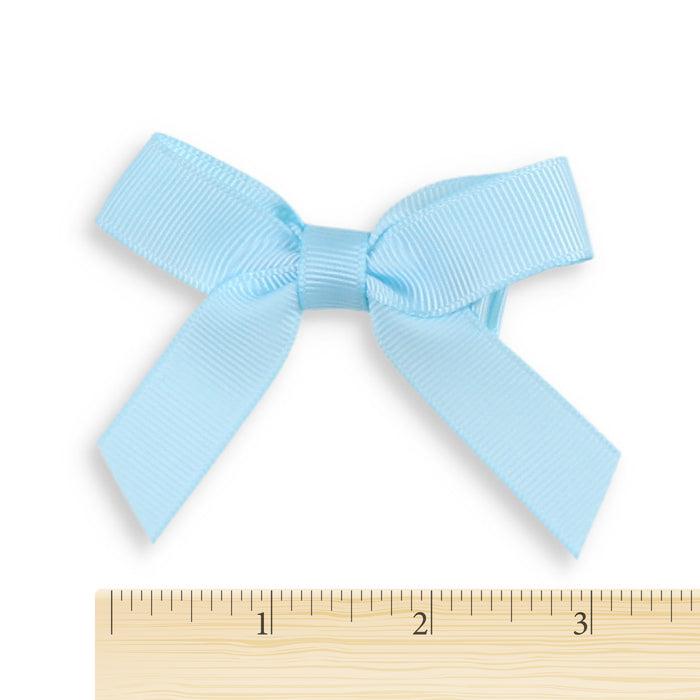 Light Blue Bitty Bow