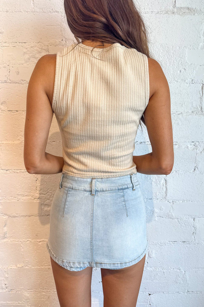Demi Denim Skirt, Denim skirt, Mini Skirt, Denim, Bottoms, Adeline Boutique, Dallas Boutique, Boutique Clothing, Summer Styles, Country Concert Outfit, Rodeo Outfit