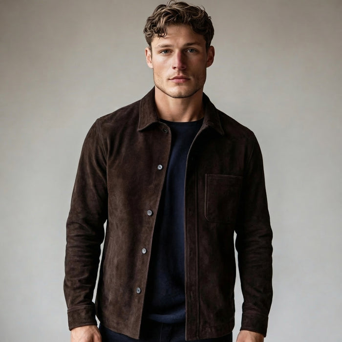 XS / Brown / Suede