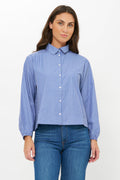 Lily Top- Capone Navy