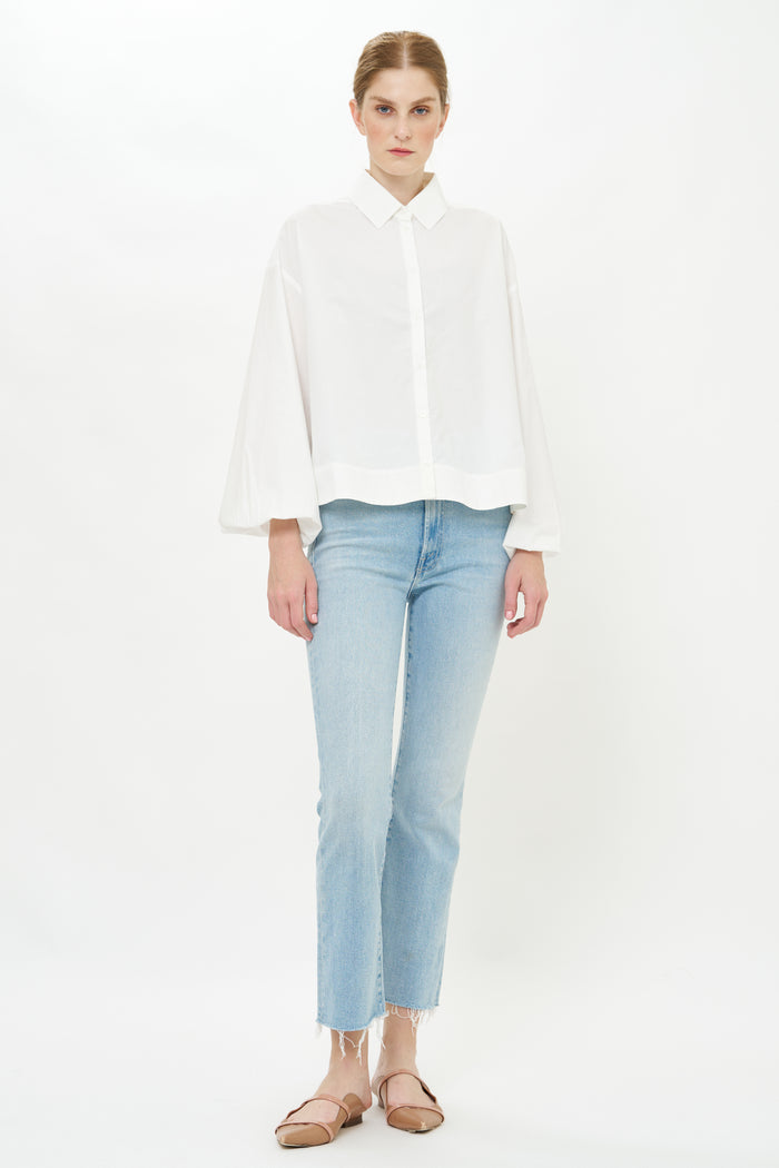 Lily Top- Hepburn Cloud