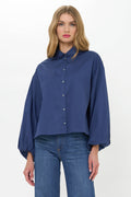 Lily Top- Hepburn Navy