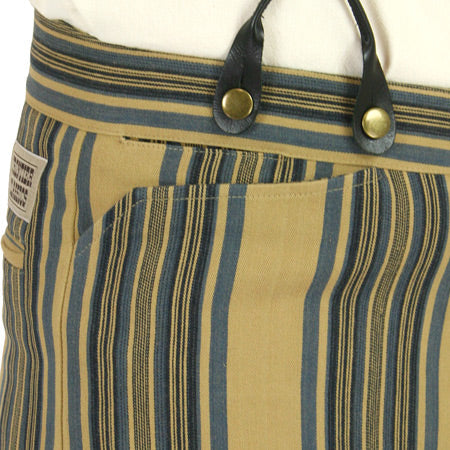 Linville Trousers - Khaki/Blue Stripe