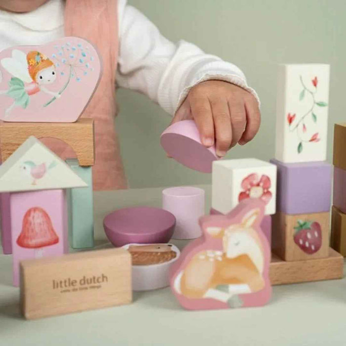Little Dutch® Kocke za gradnjo Fairy Garden Little Dutch