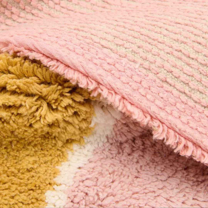 Little Dutch® Otroška pralna preproga iz 100% bombaža Pure Pink Little Dutch