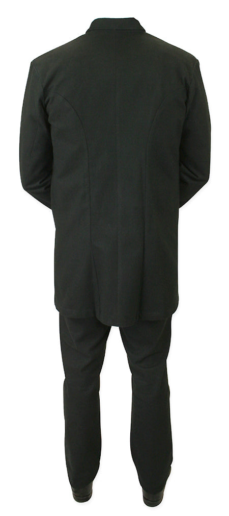 Livingston Cutaway Sack Coat - Black