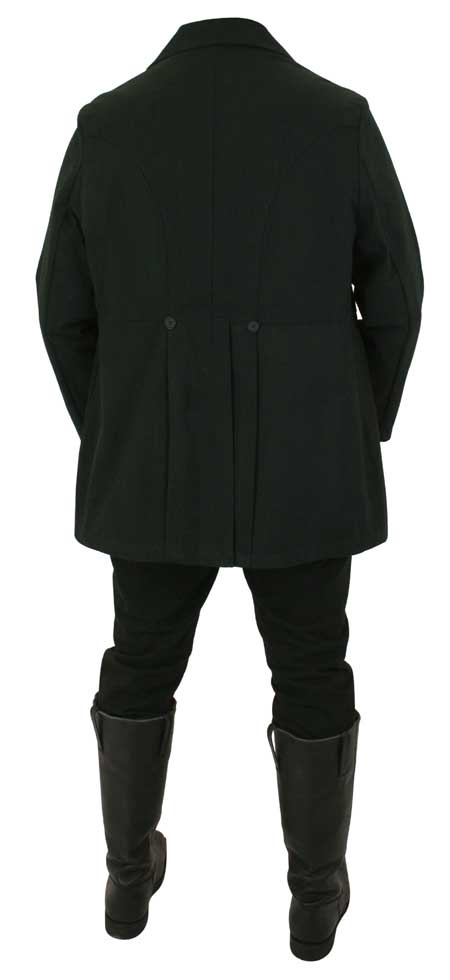 Livingston Old West Marshall Coat - Black