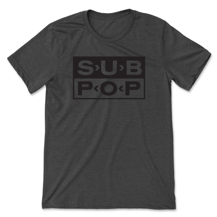 Logo Dark Heather Grey w/Black T-Shirt