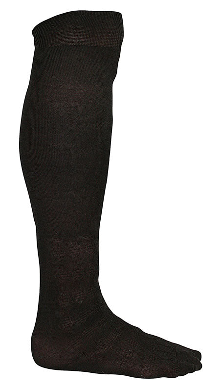 Long Socks - Black Silk