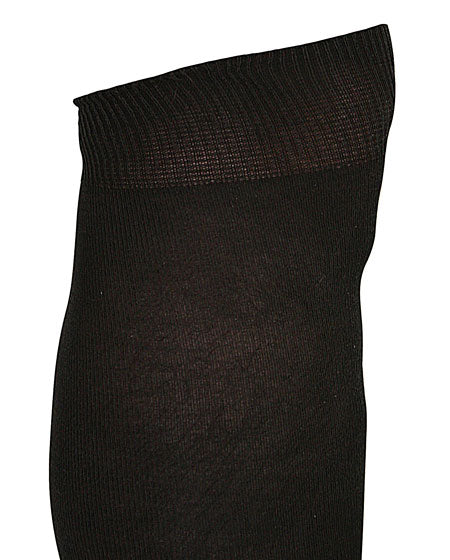 Long Socks - Black Silk