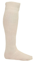 Long Socks - Cream Wool
