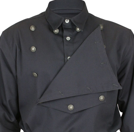 Longview Bib Shirt - Charcoal
