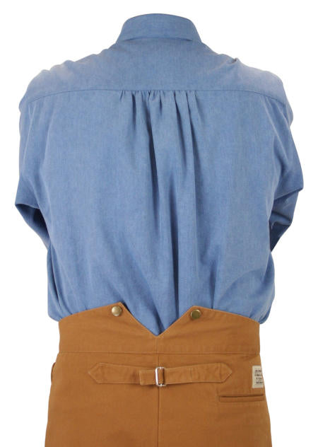 Longview Bib Shirt - Denim