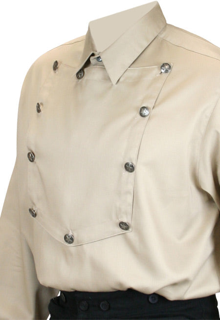 Longview Bib Shirt - Khaki