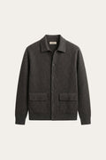 Lorenzo Cashmere Cardigan Dark Grey