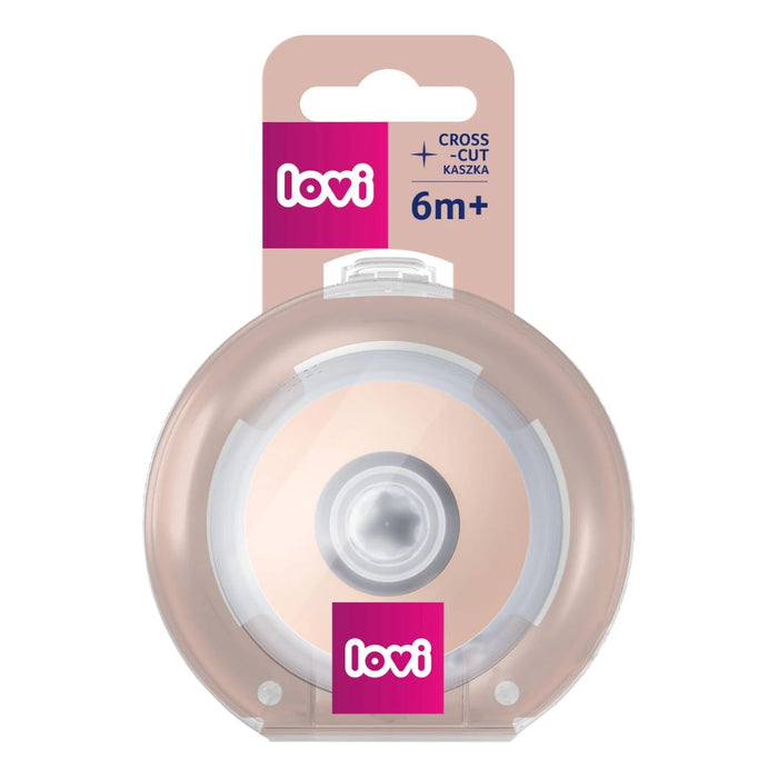 LOVI® Silicone pacifier for breastfeeding support Mammafeel 6m+ CROSS-OUT – slika 4