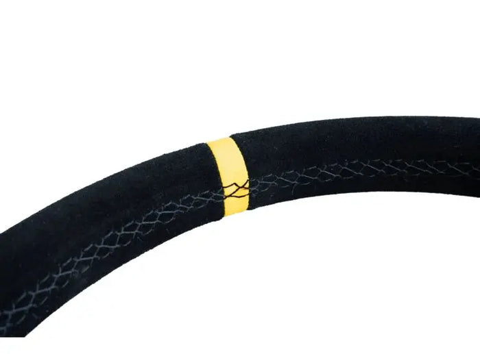 LTEC BAS ECO GT Steering Wheel Suede 320mm – Flat Bottom (0mm Dish) - Sim Race Webshop B.V.