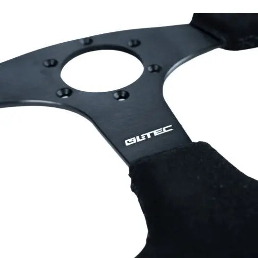 LTEC BAS ECO Steering Wheel Suede 330mm – Flat 3-Spoke Racing Wheel - Sim Race Webshop B.V.