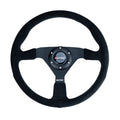 LTEC BAS ECO Steering Wheel Suede 350mm – 35mm Dish - Sim Race Webshop B.V.
