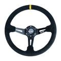 LTEC BAS ECO Steering Wheel Suede 350mm – 70mm Dish - Sim Race Webshop B.V.