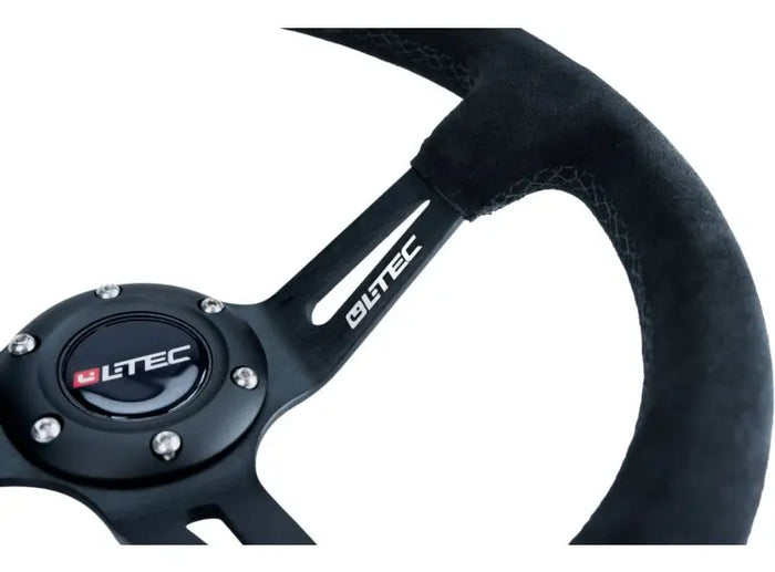 LTEC BAS ECO Steering Wheel Suede 350mm – 70mm Dish - Sim Race Webshop B.V.