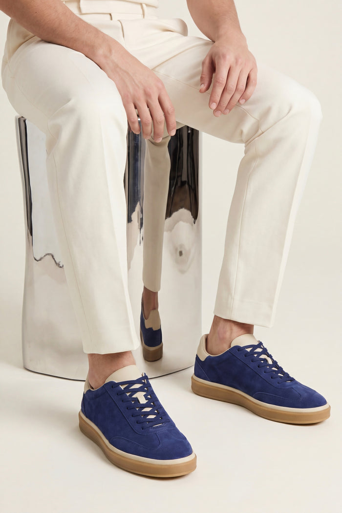Lucca Summer Walk Sneaker Navy